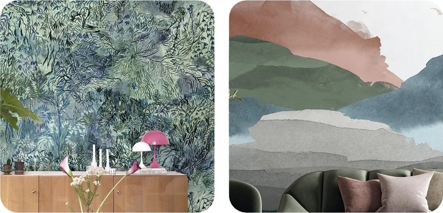 Green nature abstract wallpaper